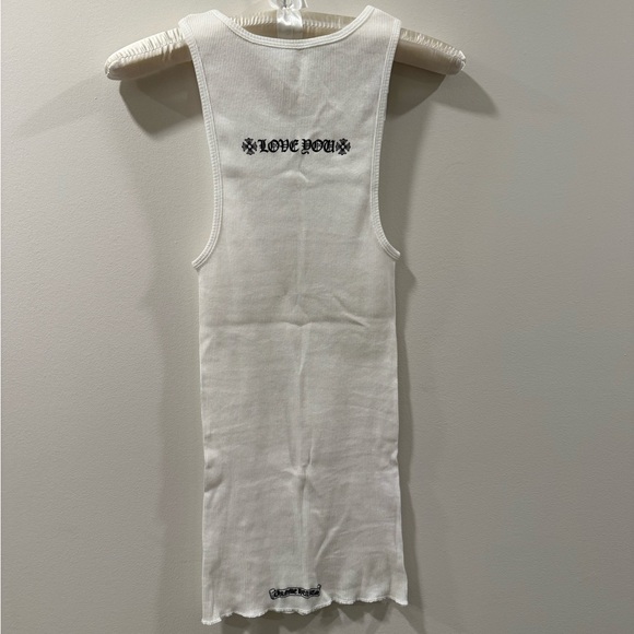 NEW!!!Chrome Hearts White Sleeveless Top ,Dress. - Picture 4 of 7